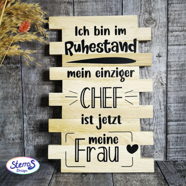 Ruhestand - Mein einziger Chef ist jetzt meine Frau – Bild 4