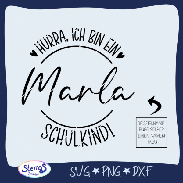 Hurra, ich bin ein Schulkind!