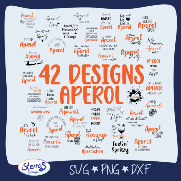 Bundle - Sprüche Aperol (Sets 1-3)