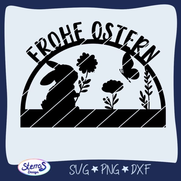 Frohe Ostern / Frühlingszauber - Klötzchendeko – Bild 4