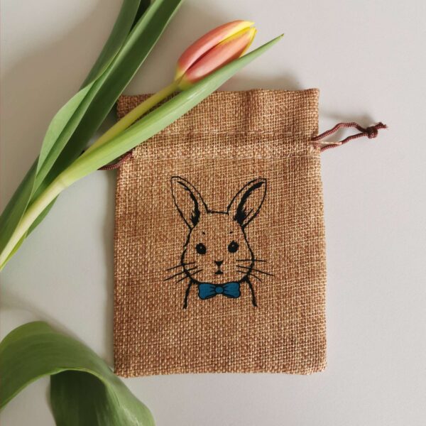 Hase mit Schleife oder Fliege – Bild 2