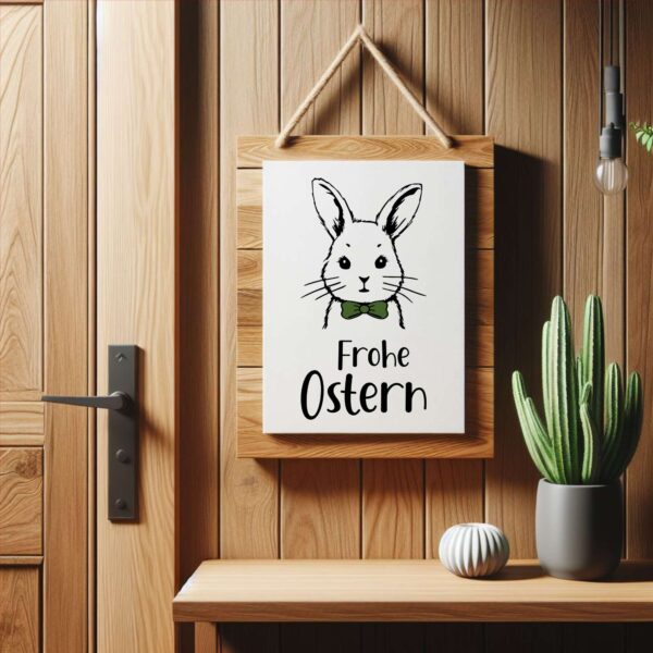 Hase mit Schleife oder Fliege – Bild 4