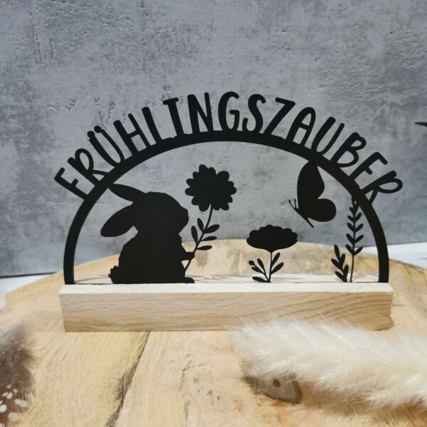 Frohe Ostern / Frühlingszauber - Klötzchendeko – Bild 5