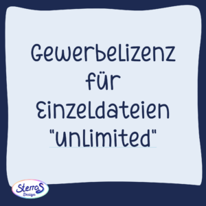 Gewerbelizenz für Einzeldateien "unlimited"