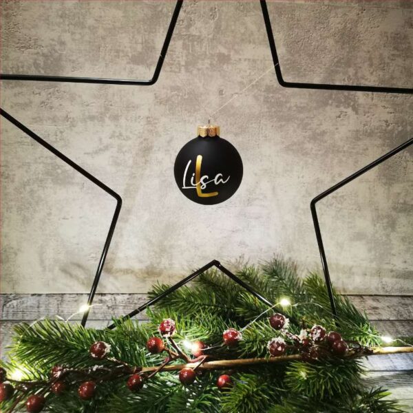 Weihnachtskugel "Mia" – Bild 5