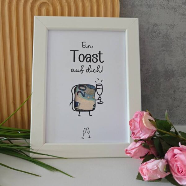 Ein Toast auf dich - Cutout Plotterdatei – Bild 3