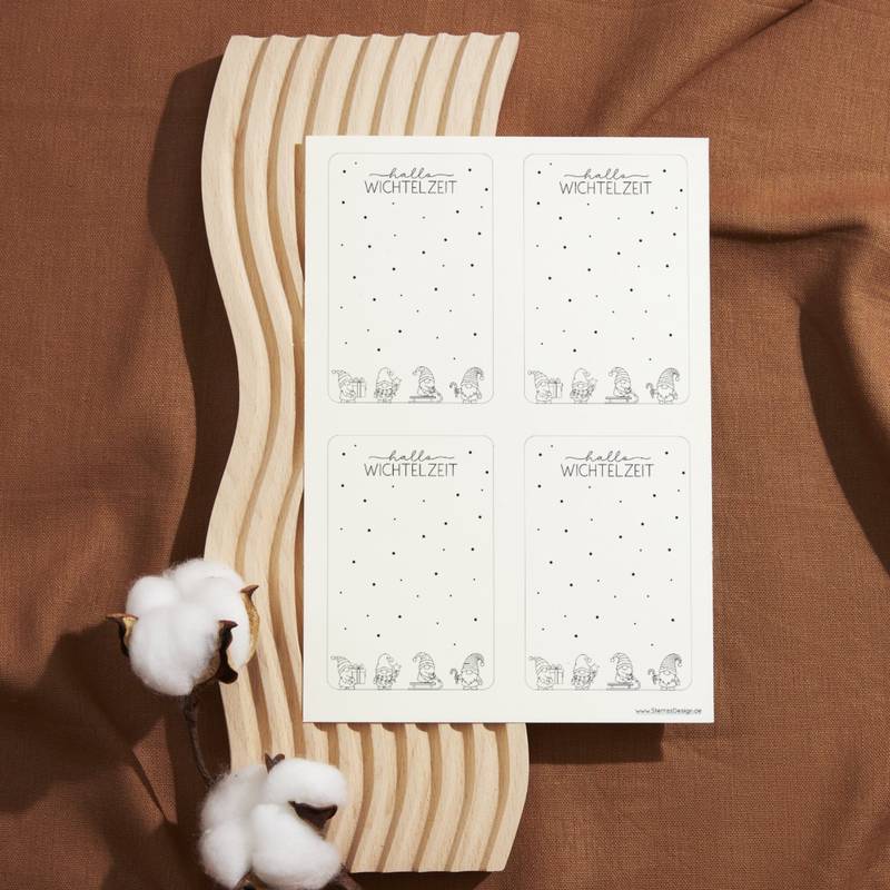 Geschenkkarte - Hallo Wichtelzeit – Bild 6