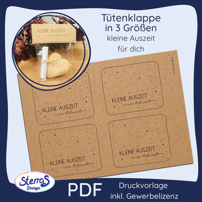 Tütenklappe - kleine Auszeit im Advent