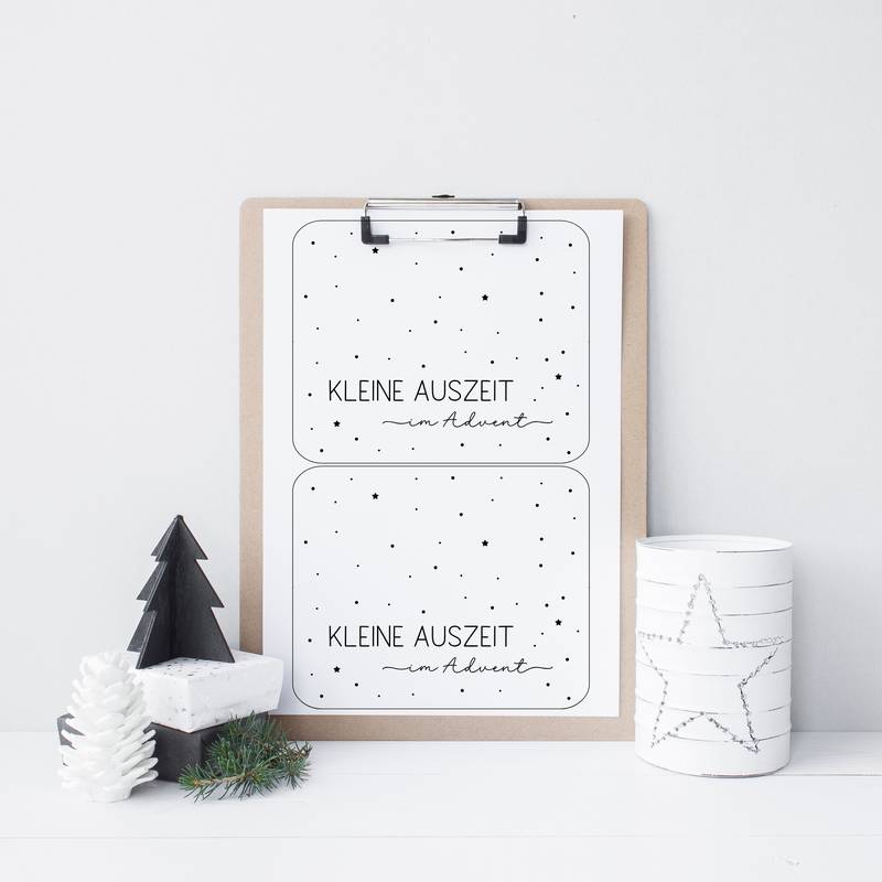 Tütenklappe - kleine Auszeit im Advent – Bild 5