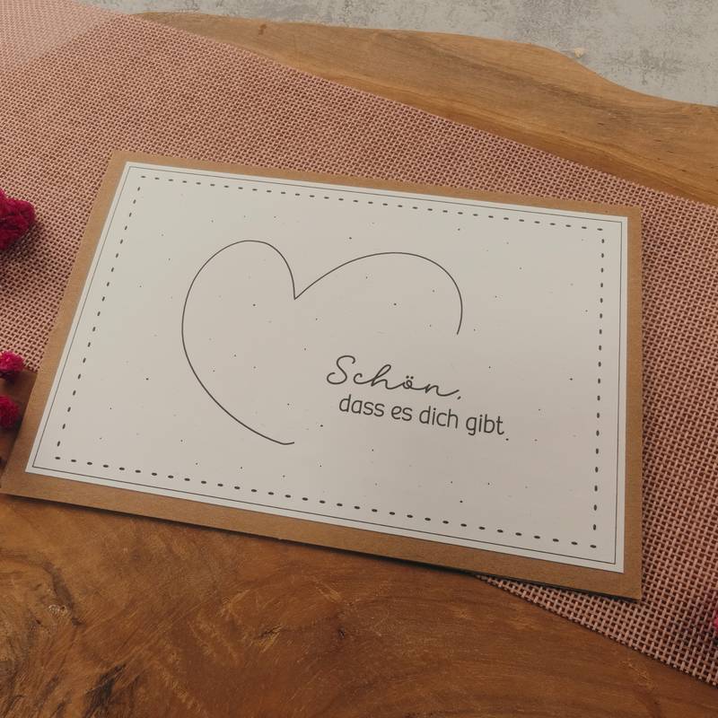 Kartenaufleger - für besondere Menschen – Bild 6