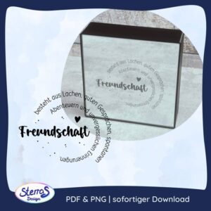 Freundschaft (Kreisdatei) - Laserdatei